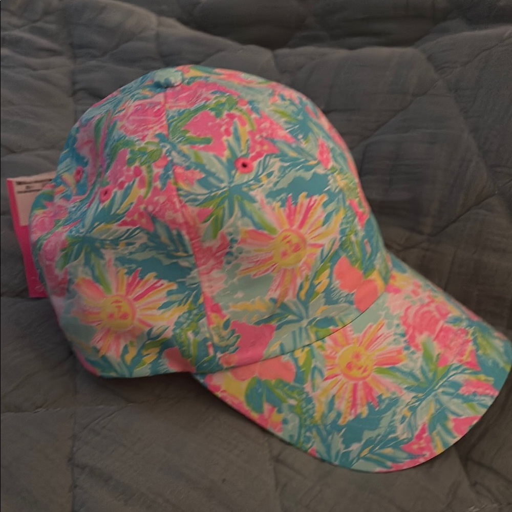 Floral Patterned Cap